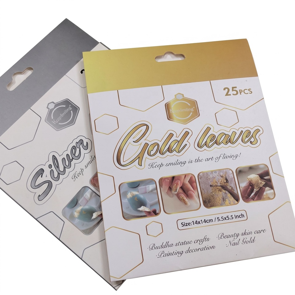 Gold/Silver Leaves (Keep Smiling)