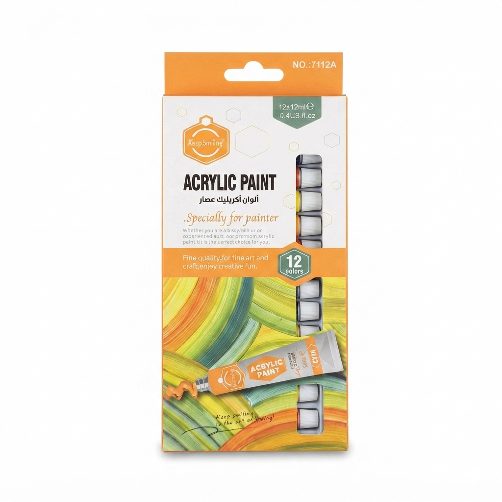 Acrylic Colors (Keep Smiling) (6ml Tubes)