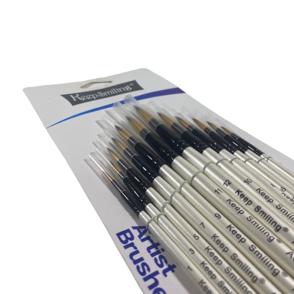Round Brush Set (Keep Smiling)